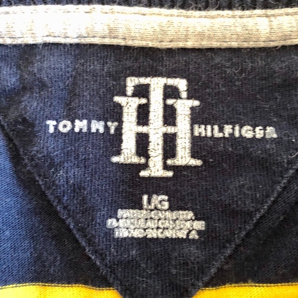 TOMMY HILFIGER, long sleeves rugby style, medium. - Picture 3 of 5
